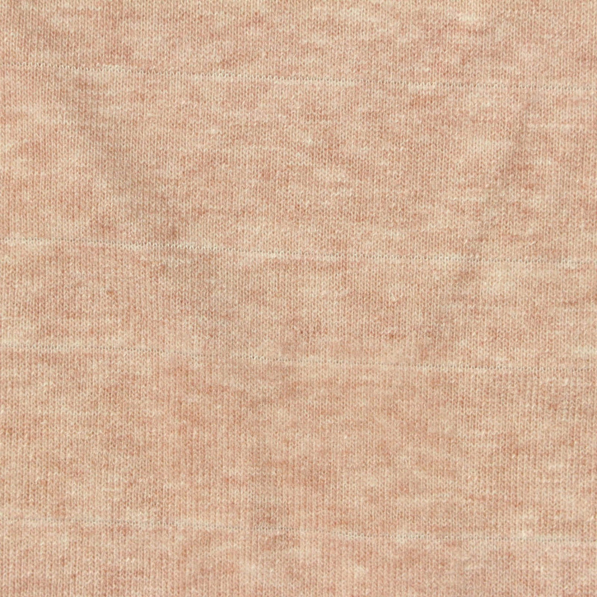 Light Peach Marl French Terry, Viscose-Poly