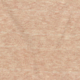 Light Peach Marl French Terry, Viscose-Poly