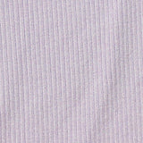Viscose Stretch Rib Knit Fabric, 283 gsm, 120 cm — Purple — texture