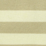 Beige Horizontal-Stripe Ponte Knit, Viscose-Nylon — texture