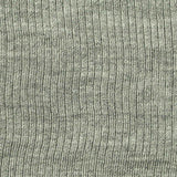 Heather Grey Marl Rib Knit, Viscose — texture