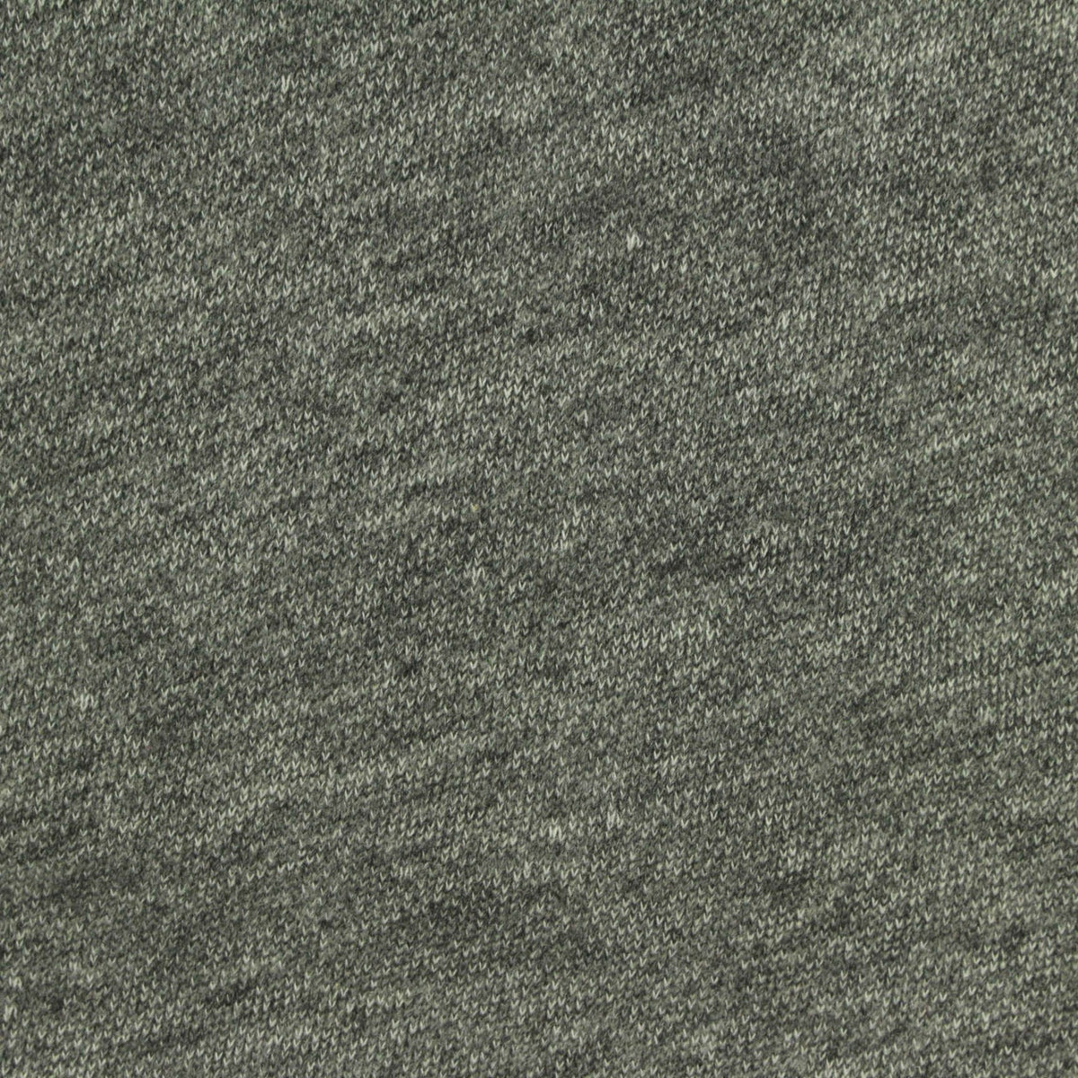Grey Marl French Terry, Poly-Cotton, 360 gsm