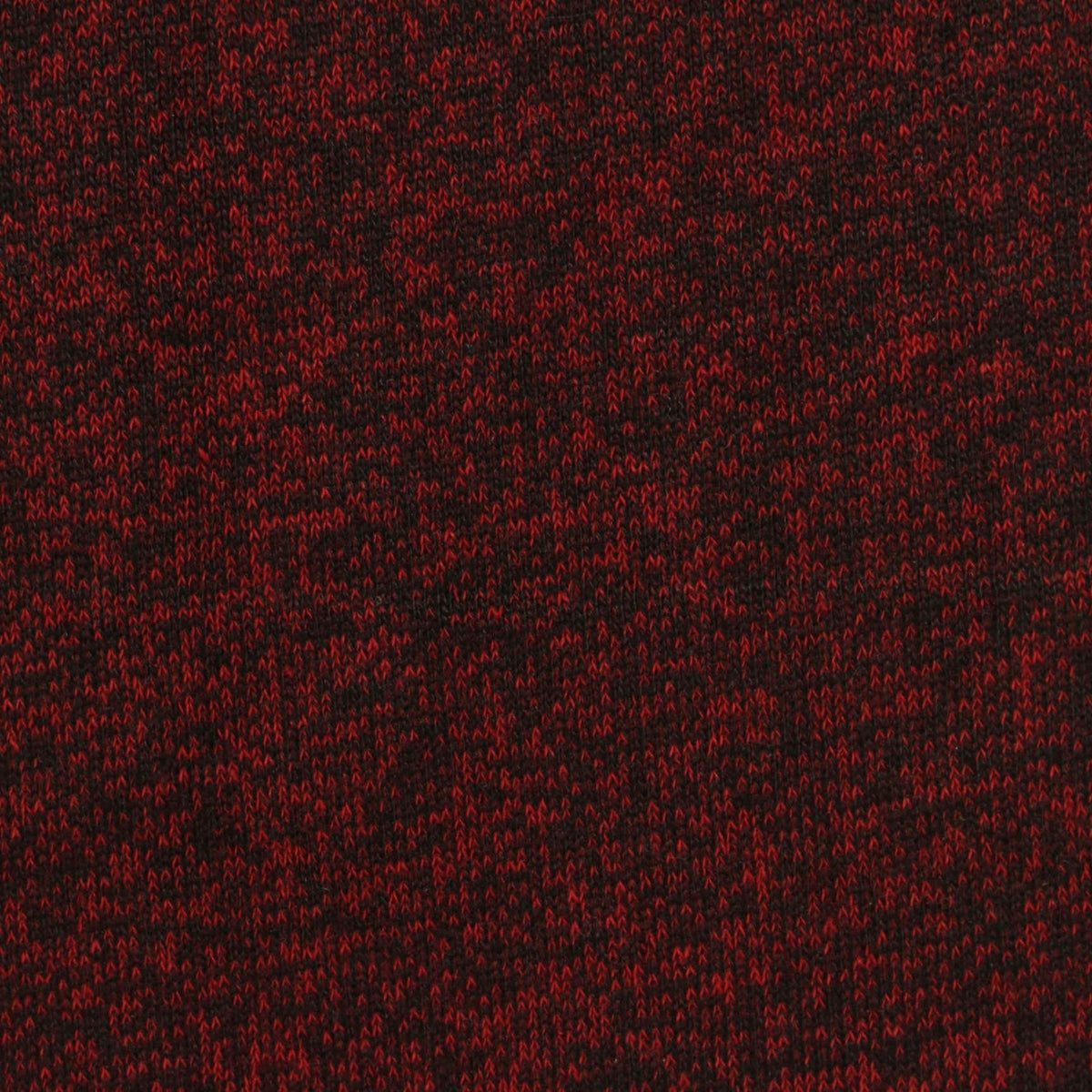 Red Marl French Terry, Polyester, 275 gsm
