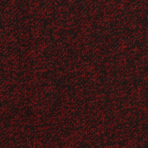 Red Marl French Terry, Polyester, 275 gsm