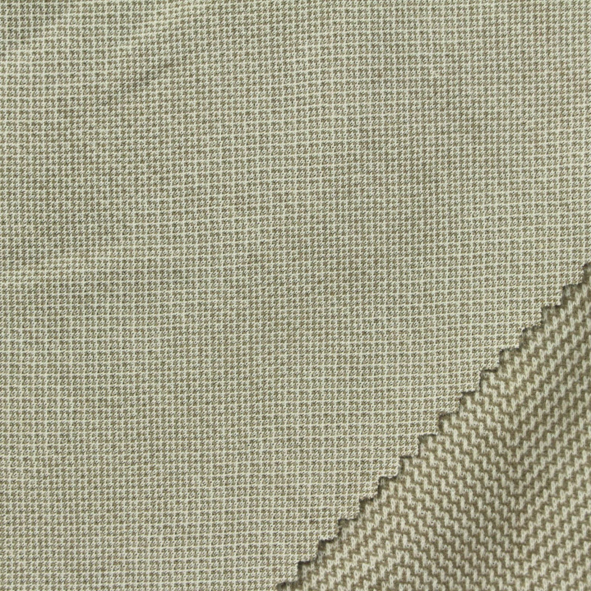 Beige Zigzag Jacquard, Polyester