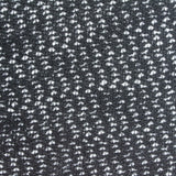 Black Geometric Jersey Knit, Viscose-Poly
