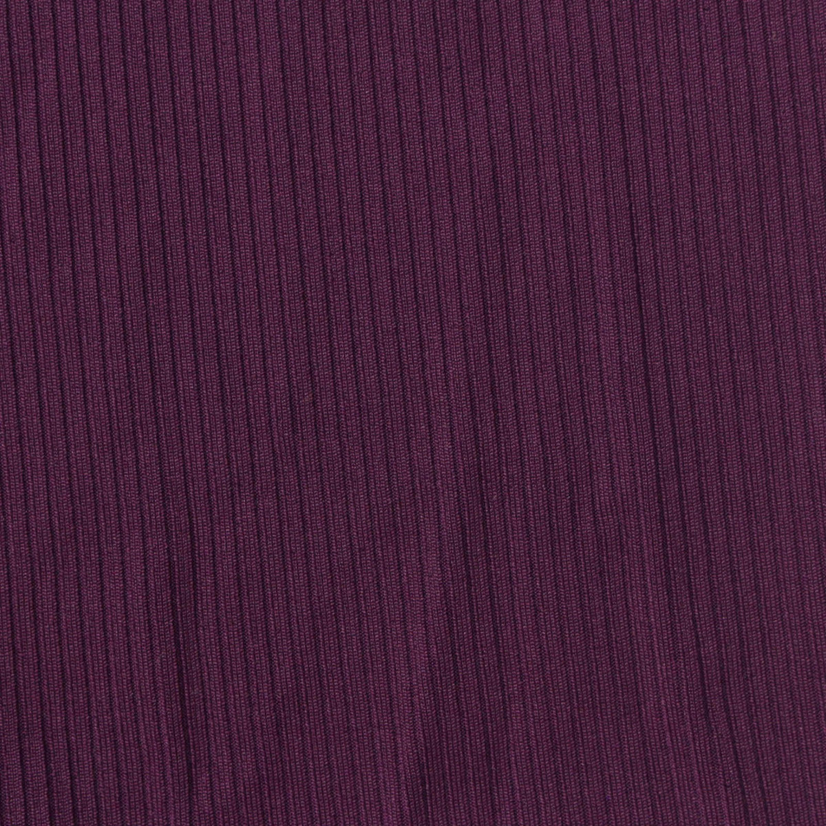 Polyester Stretch Rib Knit Fabric, 259 gsm, 164 cm — Purple