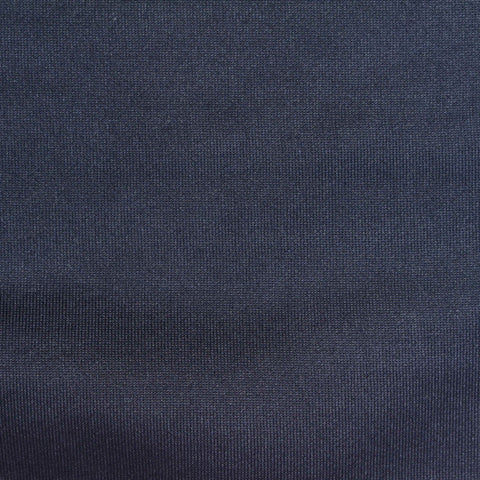 Polyester Cotton Stretch Scuba Knit Fabric, 380 gsm, 168 cm — Navy