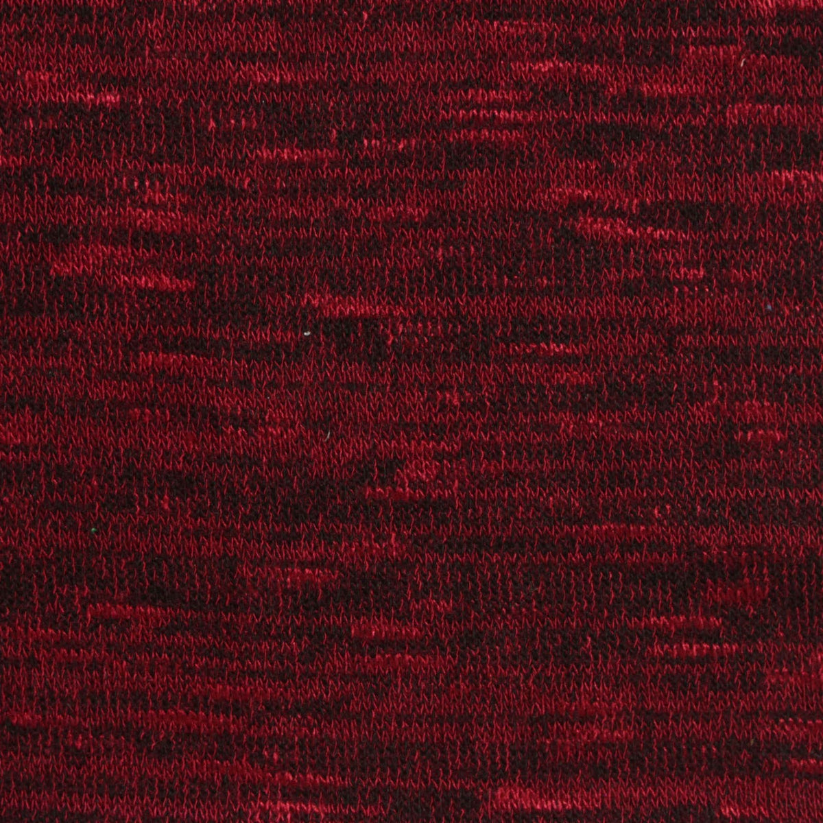 Red Marl Chunky Knit, Viscose-Poly, 185 gsm