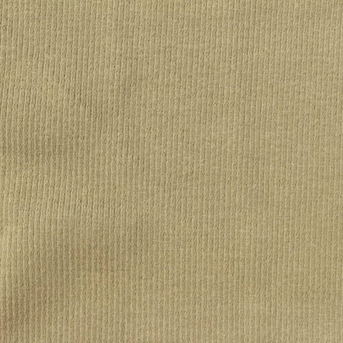 Viscose Stretch Rib Knit Fabric, 380 gsm, 108 cm — Khaki