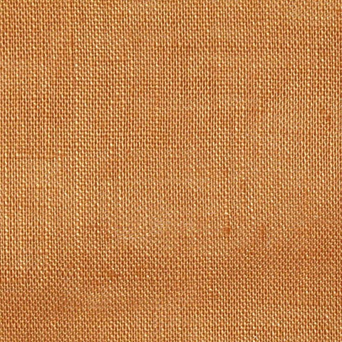 100% Linen Woven Fabric, 125 gsm — Orange