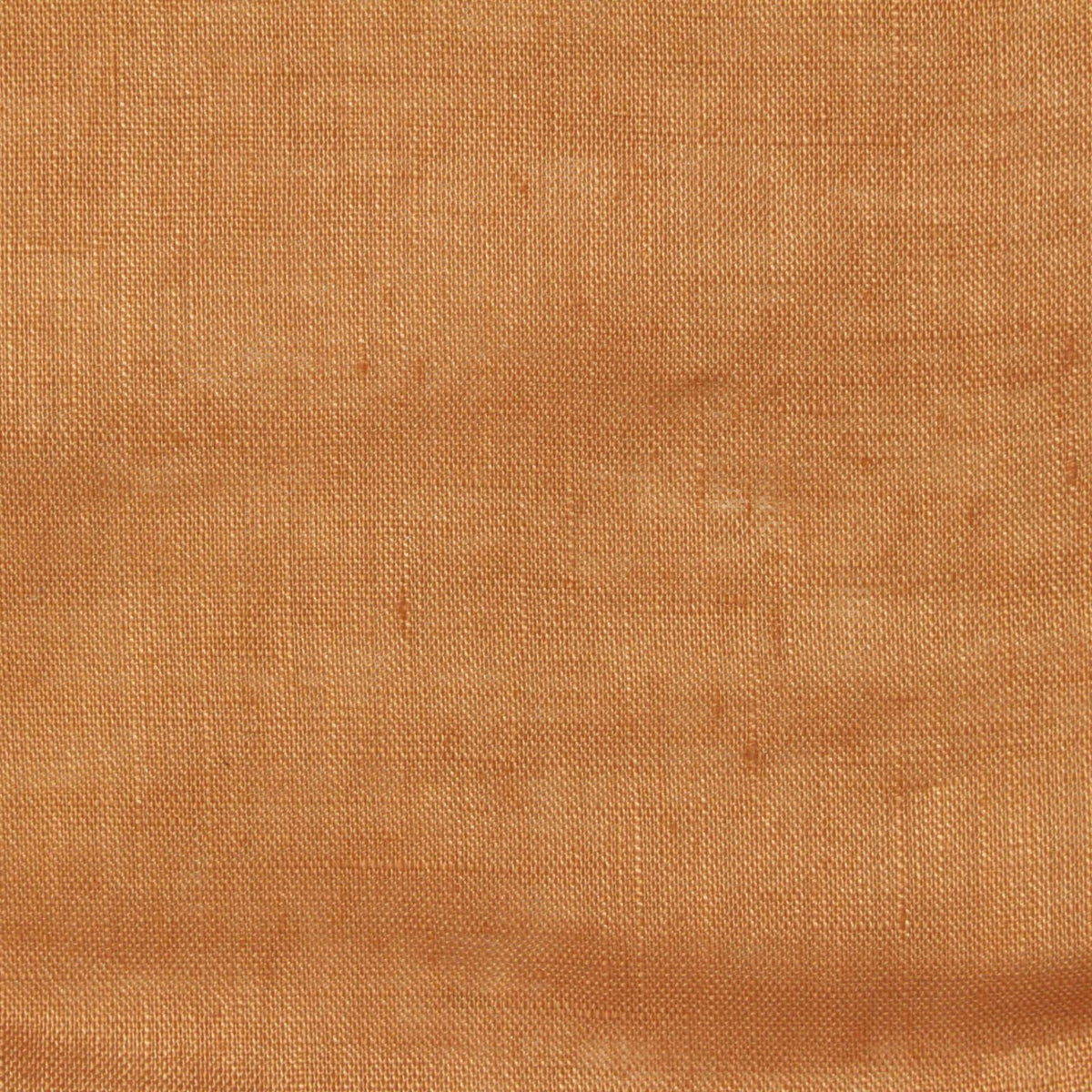 100% Linen Woven Fabric, 125 gsm — Orange