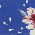 White Floral Woven, Linen-Viscose