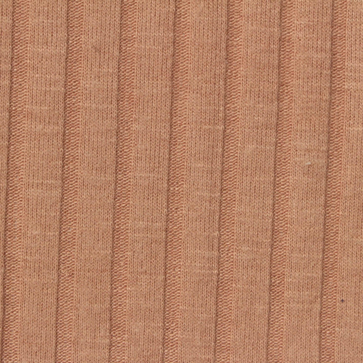 Polyester Viscose Stretch Rib Knit Fabric, 240 gsm, 150 cm — Beige