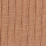 Polyester Viscose Stretch Rib Knit Fabric, 240 gsm, 150 cm — Beige