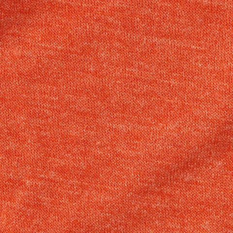 Orange Marl Jersey Knit, Poly-Viscose, 180 gsm