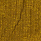 Mustard Heather Rib Knit, Polyester