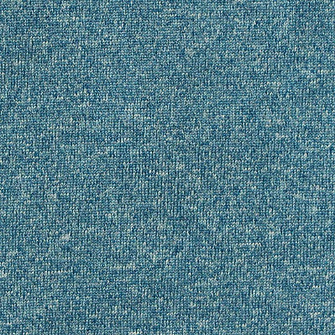 Blue Marl Milk Silk Knit, Polyester, 170 gsm