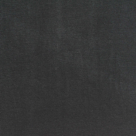 Cotton Polyester Stretch Scuba Knit Fabric, 301 gsm, 160 cm — Black