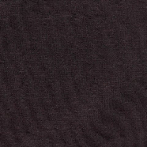 Cotton Stretch French Terry Fabric, 210 gsm, 170 cm — Brown