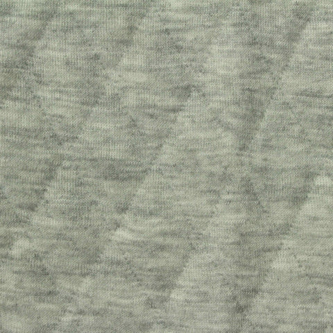 Light Grey Marl Scuba Knit, Polyester, 350 gsm