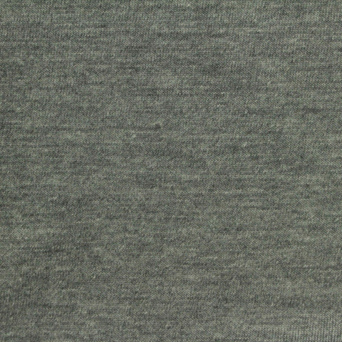 Heather Grey Marl Jersey Knit, Poly-Cotton, 170 gsm