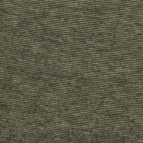 Muted Green Horizontal-Stripe Velvet, Poly-Viscose