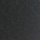 Dark Grey Tone-on-Tone Pointelle Knit, Viscose-Acrylic