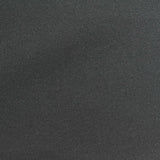 Brushed Polyester Stretch Scuba Knit Fabric, 420 gsm, 150 cm — Black