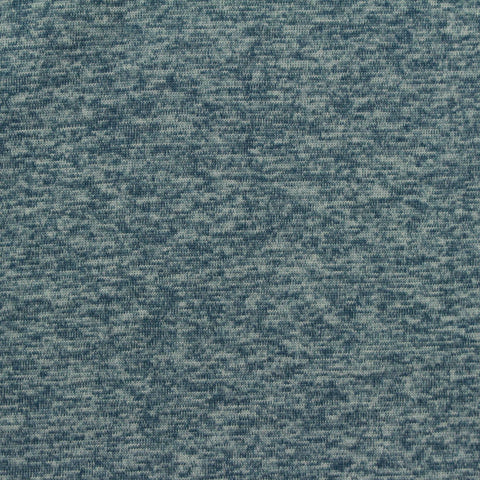 Blue Marl Jersey Knit, Polyester, 180 gsm