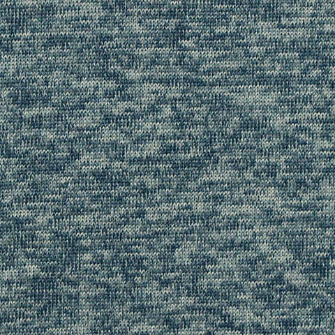 Blue Marl Jersey Knit, Polyester, 180 gsm