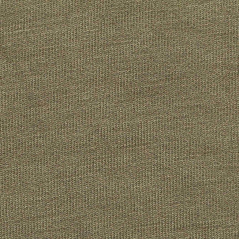 Viscose Polyester Stretch Scuba Knit Fabric, 270 gsm, 160 cm — Khaki