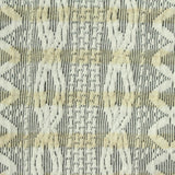 Cream Vertical-Stripe Interlock Knit, Spandex