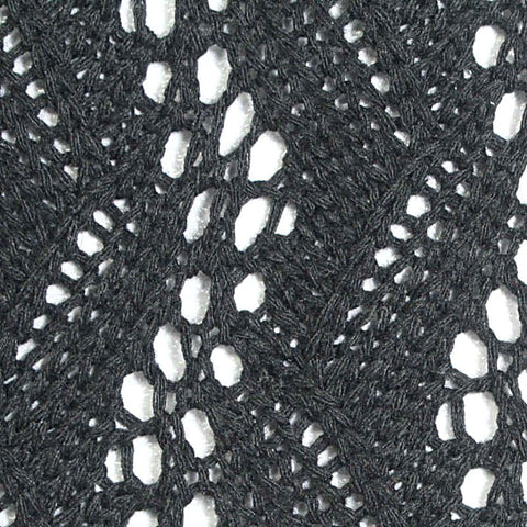 Jacquard Polyester Cotton Pointelle Knit Fabric, 310 gsm, 150 cm — Grey