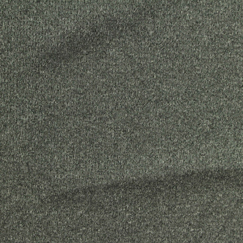 Heathered Grey-Green Marl Birdseye Knit, Polyester