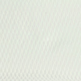 White Tone-on-Tone Warp Knit, Polyester