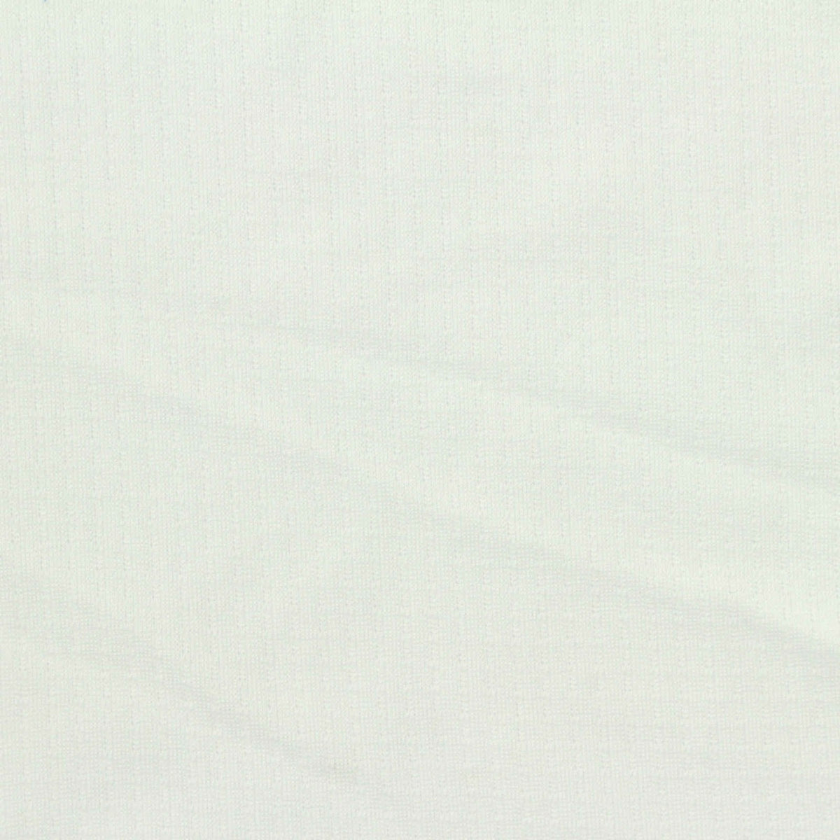 100% Polyester Interlock Knit Fabric, 160 gsm, 158 cm — White