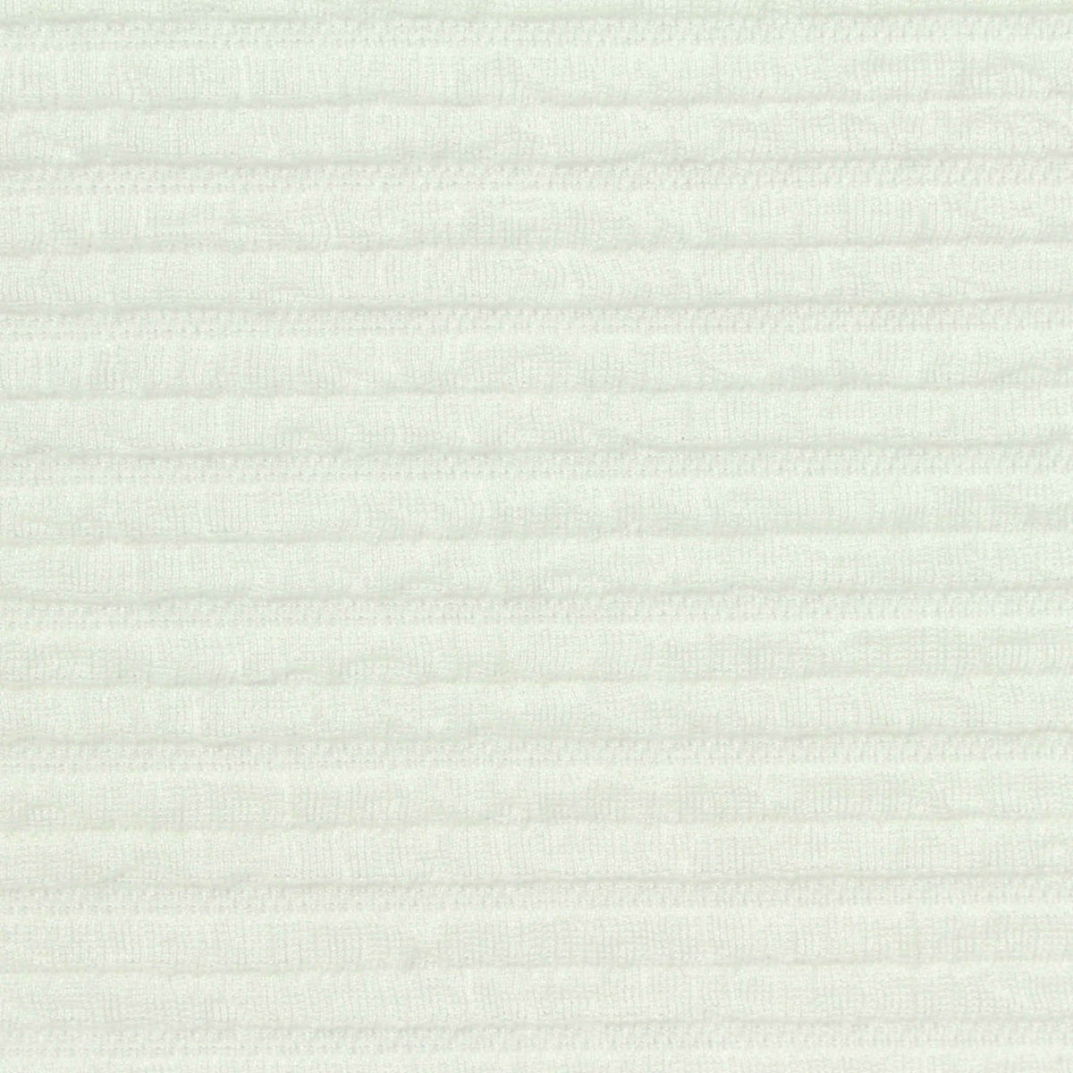 Striped Polyester Stretch Knit Fabric, 230 gsm, 160 cm — White