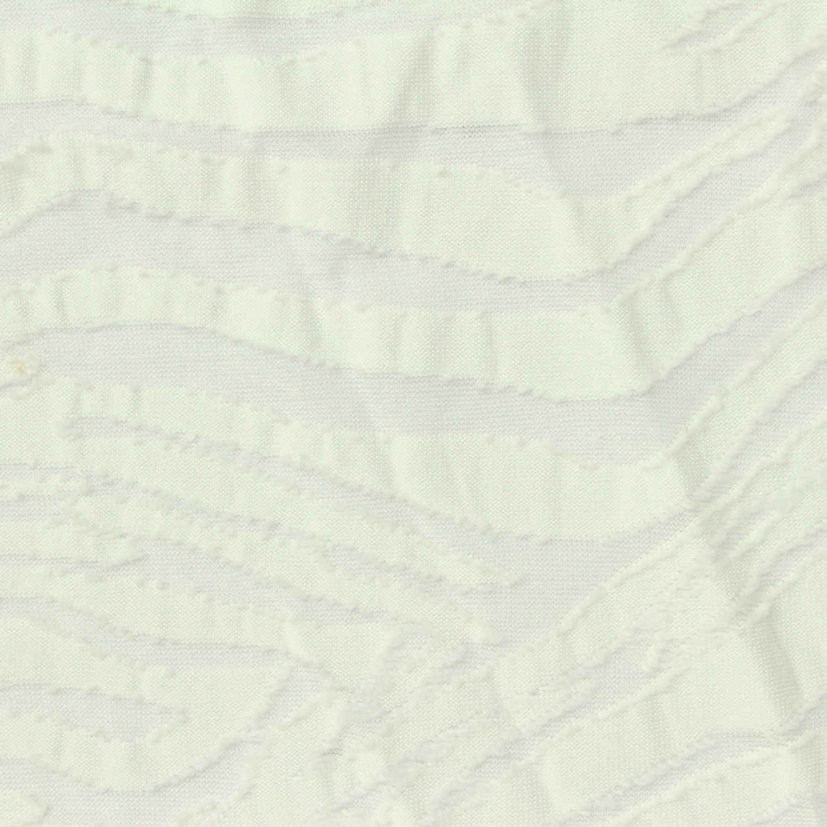 Cream Tone-on-Tone Jacquard, Polyester, 200 gsm
