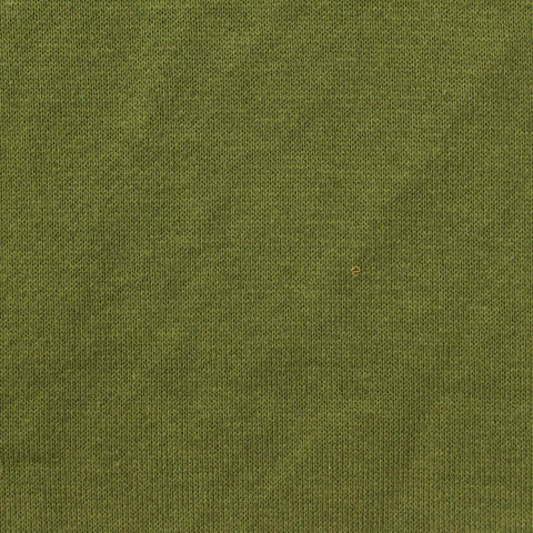 Cotton Polyester French Terry Fabric, 280 gsm, 160 cm — Green