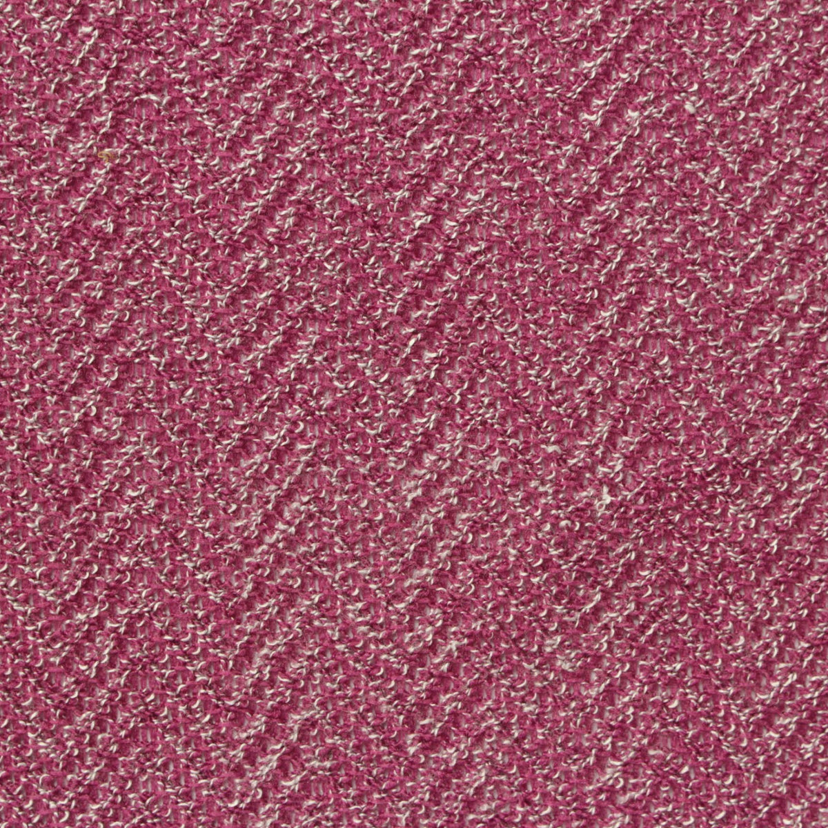 Magenta Chevron Chunky Knit, Poly-Viscose