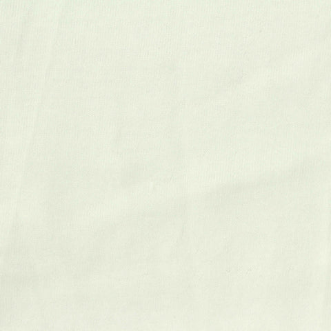 100% Cotton Jersey Knit Fabric, 220 gsm, 175 cm — White