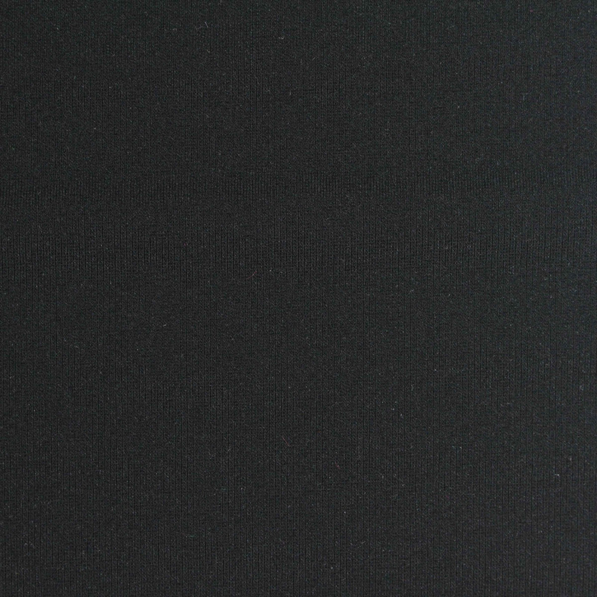 Viscose Nylon Stretch Ponte Knit Fabric, 350 gsm, 163 cm — Black