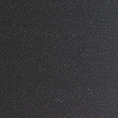 Viscose Stretch Linen-Look Fabric, 190 gsm, 165 cm — Black