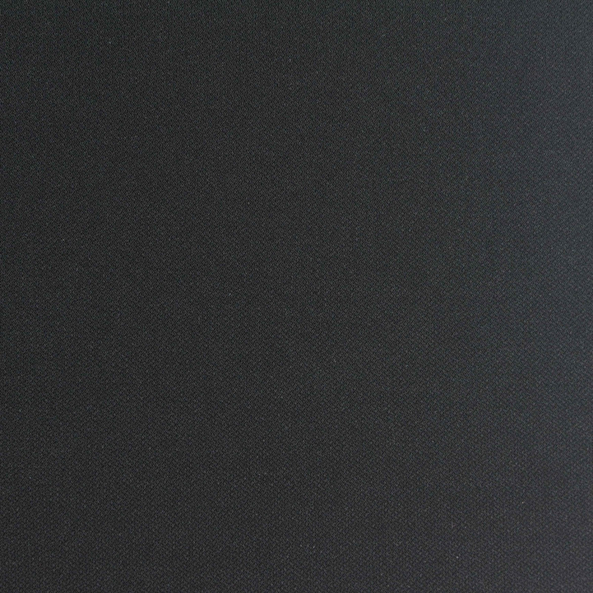 Viscose Stretch Interlock Knit Fabric, 250 gsm, 148 cm — Black