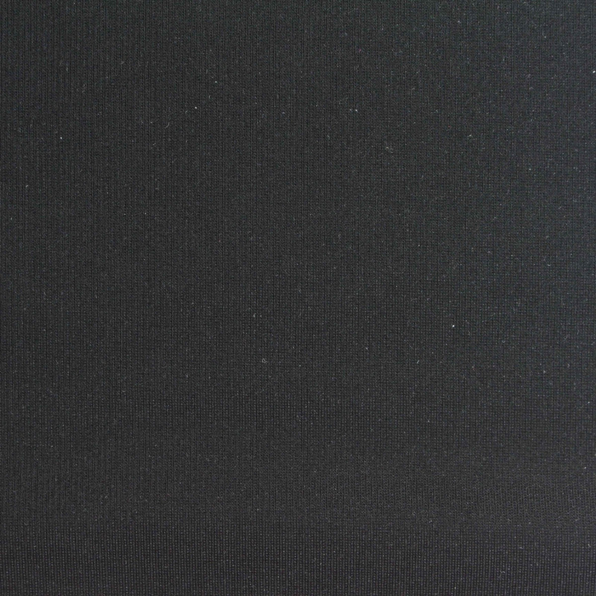 Viscose Nylon Stretch Ponte Knit Fabric, 410 gsm, 160 cm — Black, ref EF-263247