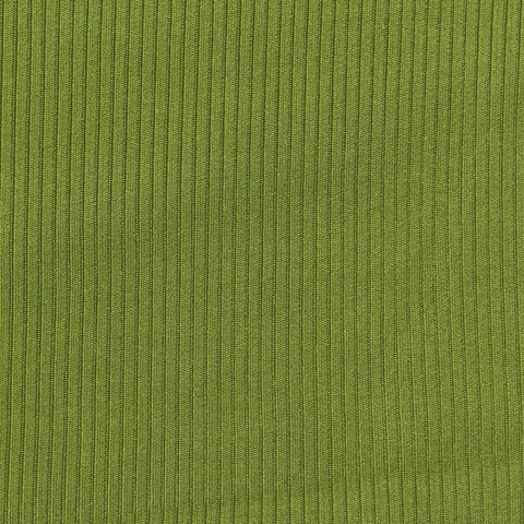 Polyester Stretch Interlock Knit Fabric, 320 gsm, 157 cm — Green
