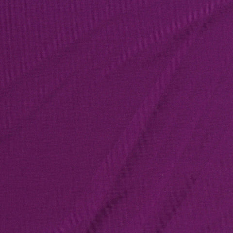 Polyester Stretch Jersey Knit Fabric, 170 gsm, 155 cm — Purple