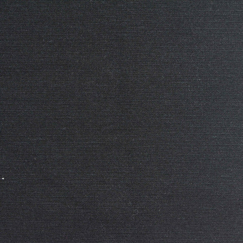 Viscose Nylon Blend Stretch Ponte Knit Fabric, 380 gsm, 160 cm — Navy