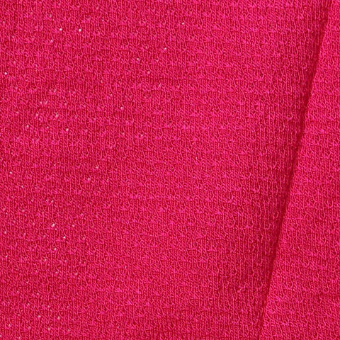 Jacquard Viscose Stretch Jersey Knit Fabric, 165 gsm, 155 cm — Pink